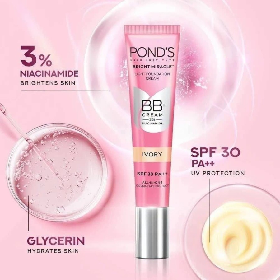 Then Pond's Bright Miracle BB+ Cream (18g)